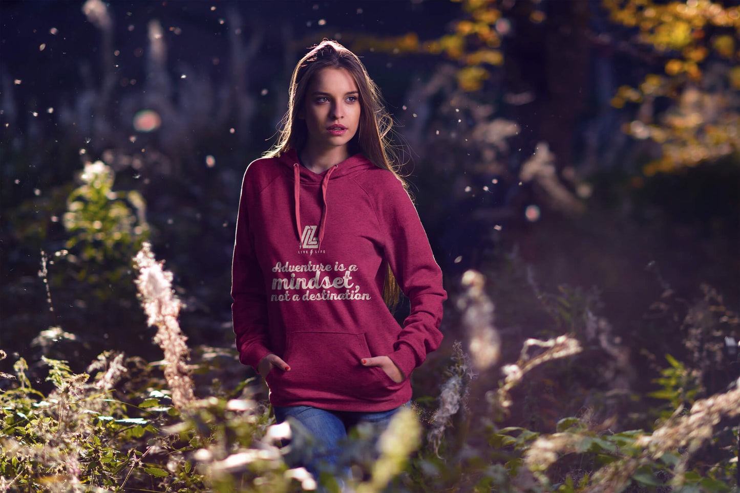 Live Life Nation Hoodie for Girls