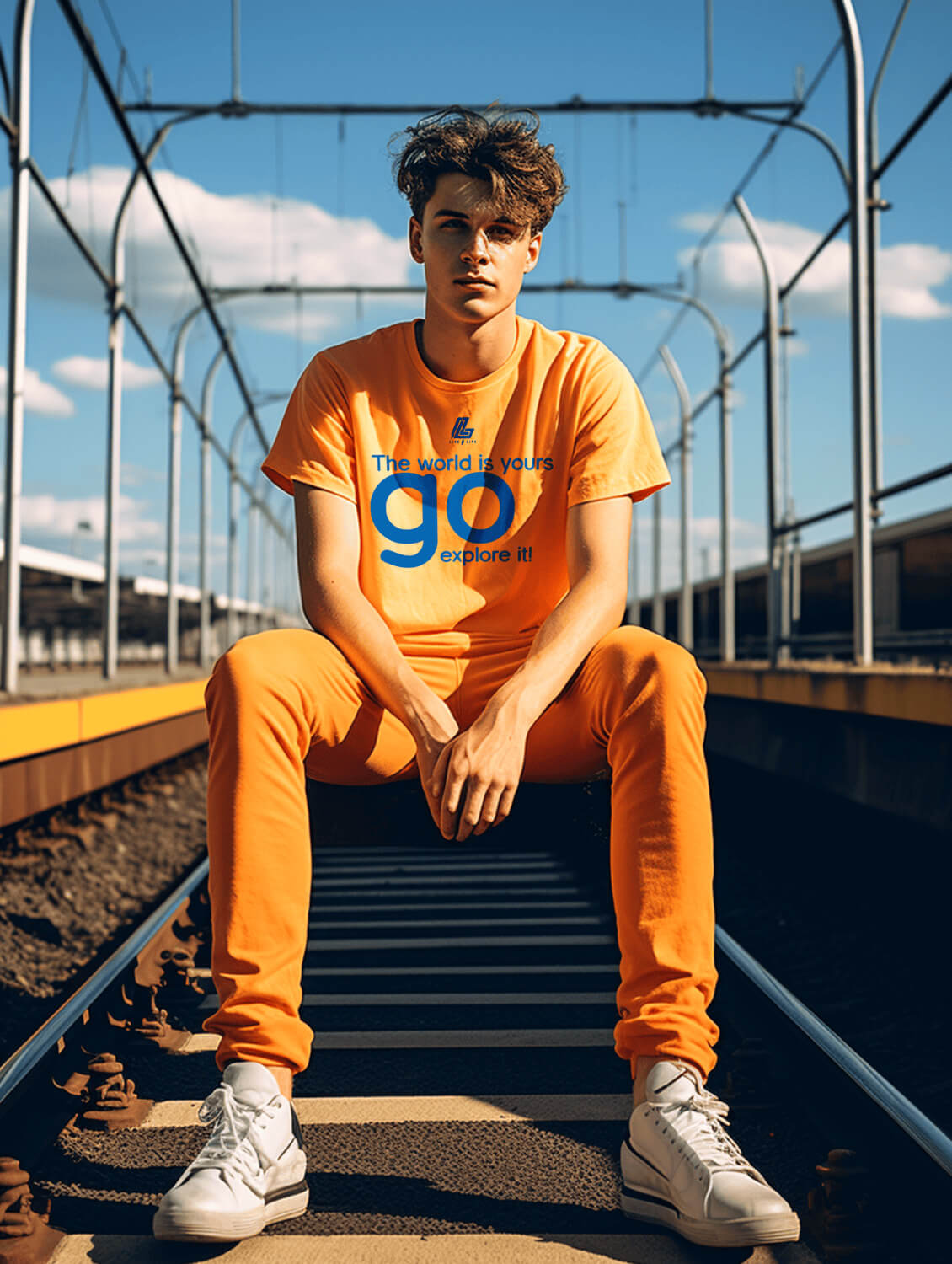 Live Life Nation T-Shirt with Trouser